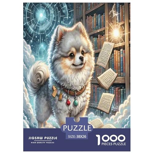 Pommern Puzzle 1000 Teile Schwer Puzzle Spielzeug Pädagogisches Spiel Impossible Herausforderung Spielzeug Für Erwachsene Und Kinder Ab 12 Jahren 38x26cm/1000pcs von OPANZYYDE