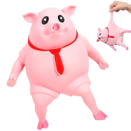 Schweine Quetschspielzeug, Kreatives Dekompressions Piggy, Squishy Squeeze Spielzeug, Stressspielzeug Schwein, Pig Fidget Toy, Stressbälle, Anti Stress Spielzeug für Erwachsene und Kinder Schweine Quetschspielzeug, Kreatives Dekompressions Piggy, Squishy Squeeze Spielzeug, Stressspielzeug Schwein, Pig Fidget Toy, Stressbälle, Anti Stress Spielzeug für Erwachsene und Kinder von OPEIXSAYKOC