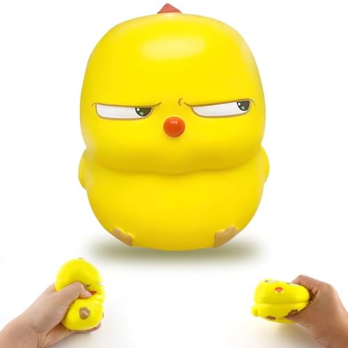 Stressball Kleines Gelbes Huhn, Küken Squeeze Taba Squishy Spielzeug, Kleines Huhn Fidget Spielzeug, Kawaii Sensorische Spielzeug, Anti Stress Spielzeug, zum Konzentrieren, Angst Relief Stressball Kleines Gelbes Huhn, Küken Squeeze Taba Squishy Spielzeug, Kleines Huhn Fidget Spielzeug, Kawaii Sensorische Spielzeug, Anti Stress Spielzeug, zum Konzentrieren, Angst Relief von OPEIXSAYKOC