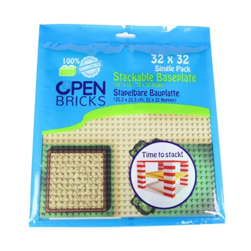 OPEN BRICKS Baseplatte 32x32 Farm Crossing - STK von OPEN BRICKS