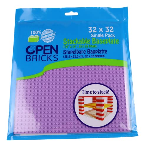 OPEN BRICKS OB-P32LV1 Bauplatte, Lila/Lavendel,lila/Lavender OPEN BRICKS OB-P32LV1 Bauplatte, Lila/Lavendel,lila/Lavender von OPEN BRICKS