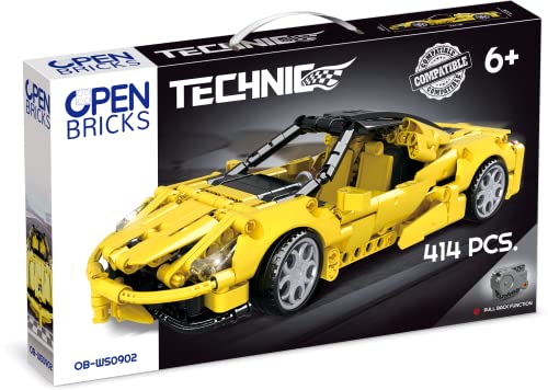 OPEN BRICKS - Sports Car Yellow OB-WS0902 von OPEN BRICKS