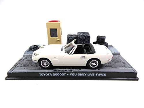 - Auto 1/43 Toyota 2000GT James Bond 007 aus dem Film Du lebst nur zweimal (DY007SP) von OPO 10