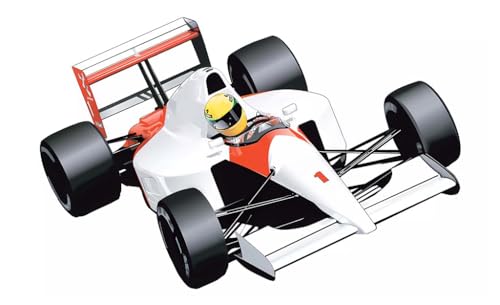 - Dekorative Innenbodenmatte 73,5 x 44 cm, Automobilsammlung, Formel 1 McLaren Ayrton Senna – OV6 von OPO 10