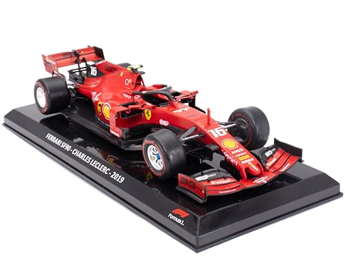 - Ferrari SF90 Charles Leclerc 2019 – 1:24 Formel-1-Miniaturauto – OR021 von OPO 10