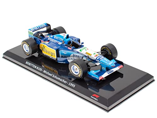- Formel 1 Auto 1/24 kompatibel mit Benetton B195 Michael Schumacher 1995 - OR006 von OPO 10