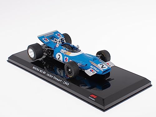 - Formel-1-Auto 1/24 kompatibel mit Matra MS 80 – Jackie Stewart – 1969 – OR040 - Formel-1-Auto 1/24 kompatibel mit Matra MS 80 – Jackie Stewart – 1969 – OR040 von OPO 10