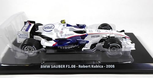 - Formel 1 Modellauto im Maßstab 1/24, kompatibel mit BMW SAUBER F1.08 Robert Kubica 2008 – OR087 von OPO 10