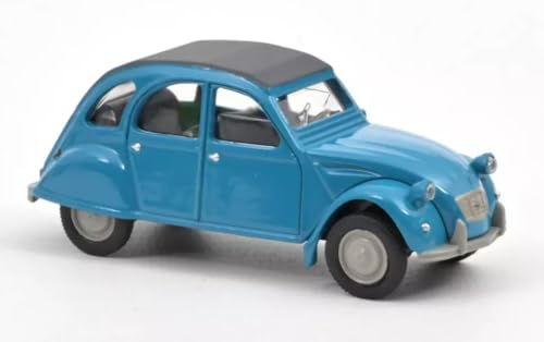 - Miniaturauto, kompatibel mit Citroën 2CV, Maßstab 1:64, 7,5 cm, Norev – Petrel Blue 191027 - Miniaturauto, kompatibel mit Citroën 2CV, Maßstab 1:64, 7,5 cm, Norev – Petrel Blue 191027 von OPO 10