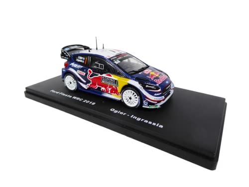 - Miniaturauto 1/43 kompatibel mit Ford Fiesta WRC Monte Carlo 2018 Ogier - Ingrassia #1 - RMX3 - Miniaturauto 1/43 kompatibel mit Ford Fiesta WRC Monte Carlo 2018 Ogier - Ingrassia #1 - RMX3 von OPO 10