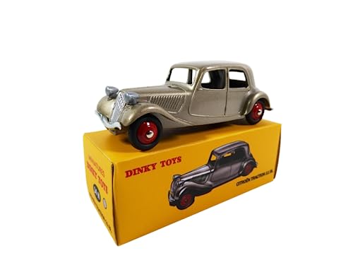 OPO 10 - Miniaturauto Atlas DeAgostini Dinky Toys Citroen Traction 11BL grau 24N - DT033 von OPO 10