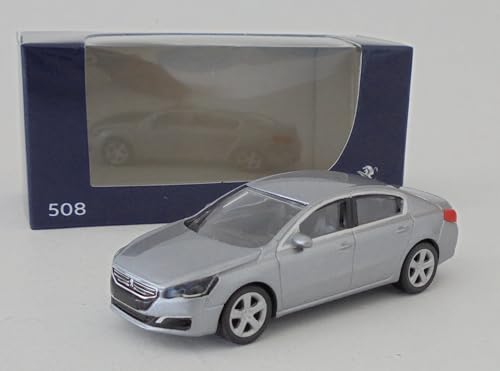 - Miniaturauto kompatibel mit Peugeot 508 Maßstab 1:64 3 Zoll 7,5 cm Norev - 314812 Grau von OPO 10