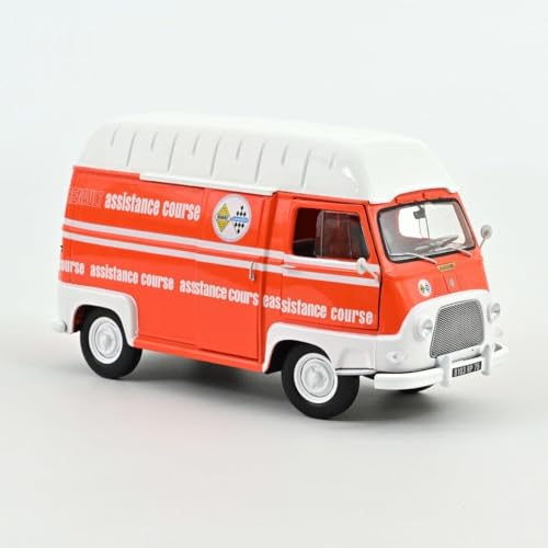 - Miniaturauto zum Sammeln, 1:18 Renault Estafette 1968, orange Assistenzkurs – Norev 185123 von OPO 10