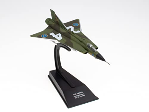 OPO 10 - 1/100 militärisches Kampfflugzeug kompatibel mit J 35F DRAKEN Swedish AIR Force 1989 - CP34 von OPO 10