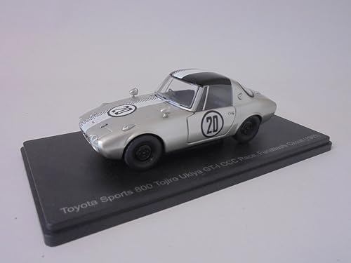 OPO 10 - 1/24 Modellauto kompatibel mit Toyota Sports 800 GT-I CCC Race #20 1965 – Hachette Japon VQJ201 von OPO 10