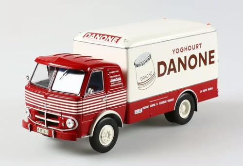 OPO 10 - 1:43 Miniatur-LKW kompatibel mit Pegaso Z-207 Kühlwagen Danone - E801 von OPO 10