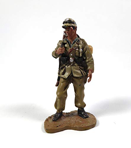 OPO 10 - Afrika Korps Soldat Figur 1/32 60mm WW2 Sammlung Del Prado (S2) von OPO 10