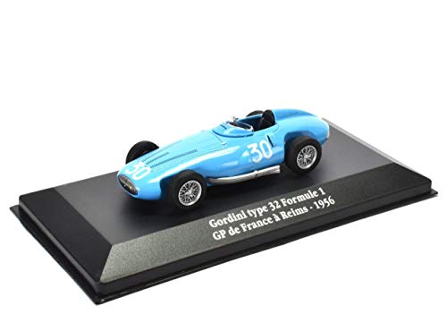 OPO 10 - Atlas Collection 1/43: Gordini Typ 32 Formel 1 GP von Frankreich Reims 1956 (G008) von OPO 10