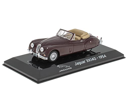 OPO 10 - Auto 1/43 Sammlung Supercars Kompatibel mit Jaguar XK140-1954 - UP078 von OPO 10