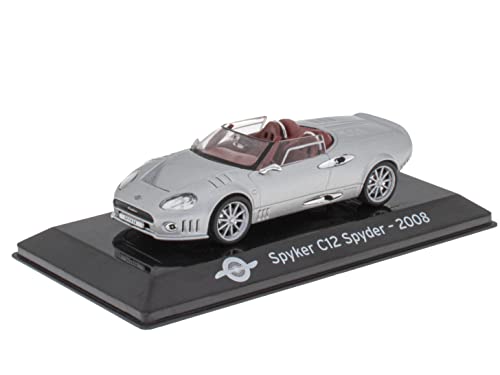 OPO 10 - Auto 1/43 Sammlung Supercars Kompatibel mit Spyker C12 Spyder - 2008 - UP041 von OPO 10