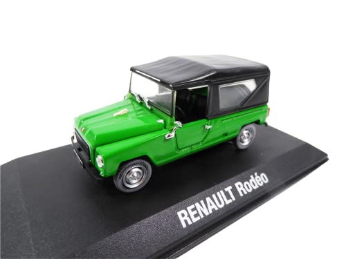 - Auto 1:43 Norev kompatibel mit Renault Renault Rodeo 1975 Grün R4 (R929) von OPO 10