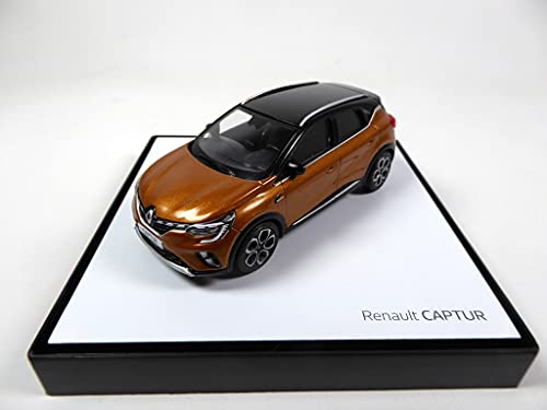 OPO 10 - Auto 1:43 kompatibel mit Renault CAPTUR orange mit schwarzem Dach (REN16) von OPO 10