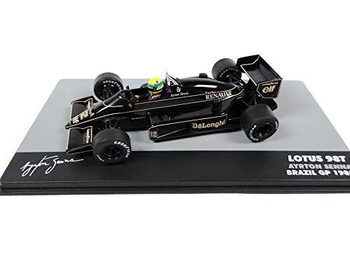 OPO 10 - Ayrton Senna Lotus 98T # 12 - Brasilien GP Formel 1-1986 1:43 Altaya (711) von OPO 10