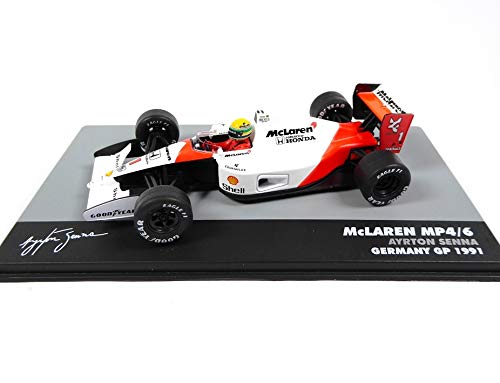 OPO 10 - Ayrton Senna McLaren MP4/6#1 – Weltmeister – Formel 1 1991 – 1:43 Altaya (714) von OPO 10