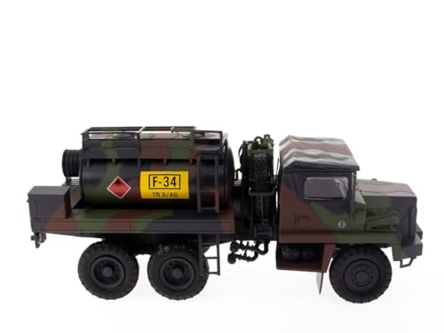 OPO 10 - Fahrzeug im Maßstab 1:43, kompatibel mit dem militärischen Tanklastwagen Berliet GBC 8 KT – BER090 von OPO 10