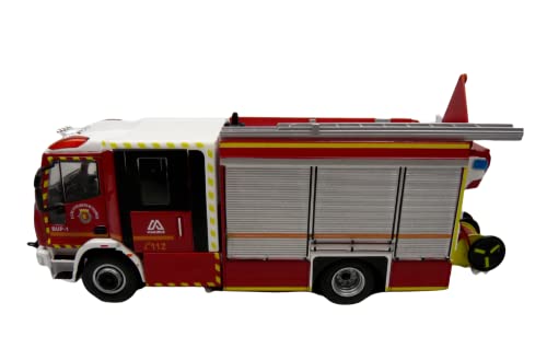 OPO 10 - Feuerwehrauto-Set kompatibel mit Iveco Magirus Team Cab von Valladolid - CP17 OPO 10 - Feuerwehrauto-Set kompatibel mit Iveco Magirus Team Cab von Valladolid - CP17 von OPO 10