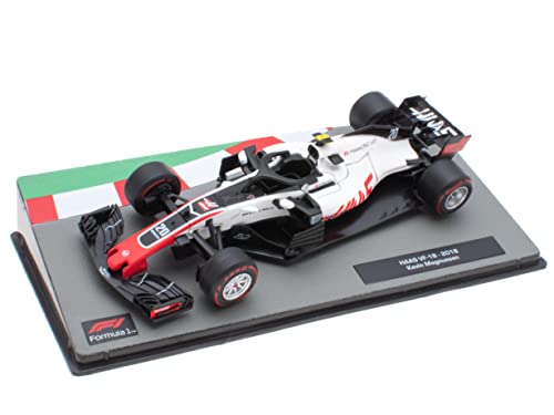 OPO 10 - Formel 1 1/43 Miniaturauto kompatibel mit HAAS VF-18 - Kevin Magnussen - 2018 - FD166 von OPO 10