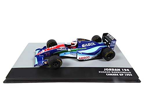 OPO 10 - Formel 1 Auto 1/43 kompatibel mit Jordan 194# 14 Rubens Barrichello Canada GP F1 1994 (721) von OPO 10