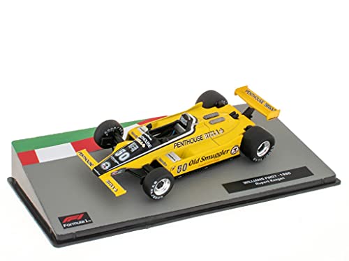 OPO 10 - Formel 1 Auto 1:43 kompatibel mit Williams FW07# 50 Rupert Keegan 1980 (FD213) von OPO 10