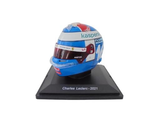 OPO 10 - Formel-1-Helm kompatibel mit Ferrari F1: Charles Leclerc 2021 Monaco GP – Maßstab 1/5 – CAS70 OPO 10 - Formel-1-Helm kompatibel mit Ferrari F1: Charles Leclerc 2021 Monaco GP – Maßstab 1/5 – CAS70 von OPO 10