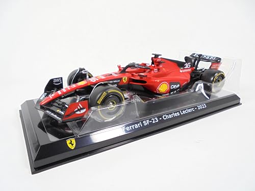 OPO 10 - Formel 1 kompatibel mit Ferrari SF-23 Charles Leclerc 2023 – 1/24 Druckguss-Modellauto – GF030 OPO 10 - Formel 1 kompatibel mit Ferrari SF-23 Charles Leclerc 2023 – 1/24 Druckguss-Modellauto – GF030 von OPO 10