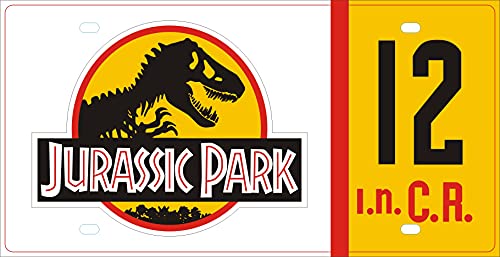 OPO 10 - Jurassic Park – Film Jeep Wrangler Auto Metall Nummernschild Replik (55) von OPO 10