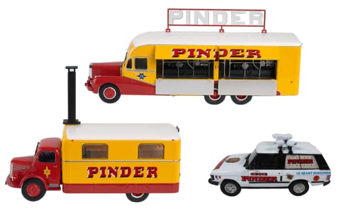 OPO 10 - Los mit 3 Fahrzeugen im Maßstab 1:43 aus dem Pinder-Zirkus: Bernard 28 Power Plant Truck + Küche + Range Rover 4x4 Auto – DK01+02+Reihe OPO 10 - Los mit 3 Fahrzeugen im Maßstab 1:43 aus dem Pinder-Zirkus: Bernard 28 Power Plant Truck + Küche + Range Rover 4x4 Auto – DK01+02+Reihe von OPO 10