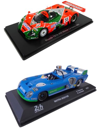 OPO 10 - Lot von 2 Autos 24h Le Mans 1/43: Mazda 787B Winner 1991 + Matra MS670B 1974 - LM02+24LM19 OPO 10 - Lot von 2 Autos 24h Le Mans 1/43: Mazda 787B Winner 1991 + Matra MS670B 1974 - LM02+24LM19 von OPO 10
