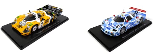 OPO 10 - Lot von 2 Autos Le Mans Spark 1/43 für Hachette Japon: Porsche 956 1984 + Nissan R390 1998 (03 + 05) von OPO 10