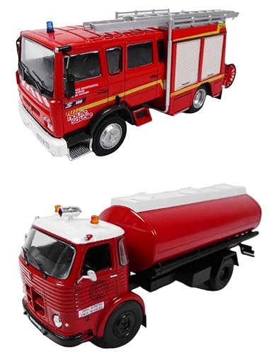 OPO 10 - Lot von 2 Feuerwehrautos 1/43 kompatibel mit Renault VI S 180 + Pegaso Comet 1095 / P02+P12 OPO 10 - Lot von 2 Feuerwehrautos 1/43 kompatibel mit Renault VI S 180 + Pegaso Comet 1095 / P02+P12 von OPO 10