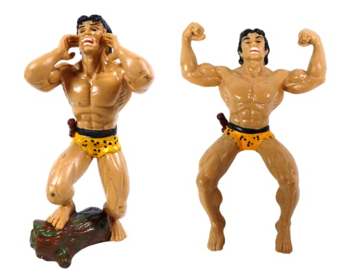 OPO 10 - Lot von 2 Figuren von Tarzan / LT1 von OPO 10
