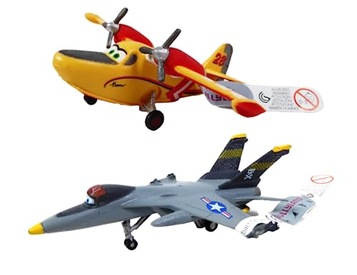 OPO 10 - Lot von 2 Flugzeugen aus dem Film Planes – Bullyland 7cms – LFA04 OPO 10 - Lot von 2 Flugzeugen aus dem Film Planes – Bullyland 7cms – LFA04 von OPO 10