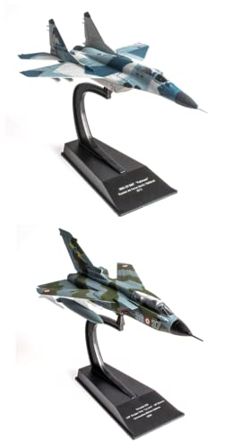 OPO 10 - Lot von 2 Militärflugzeugen 1/100: MIG 29 SMT Fulcrum Kampfflugzeug der russischen Luftwaffe + Tornado IDS Italy / CP02+03 von OPO 10