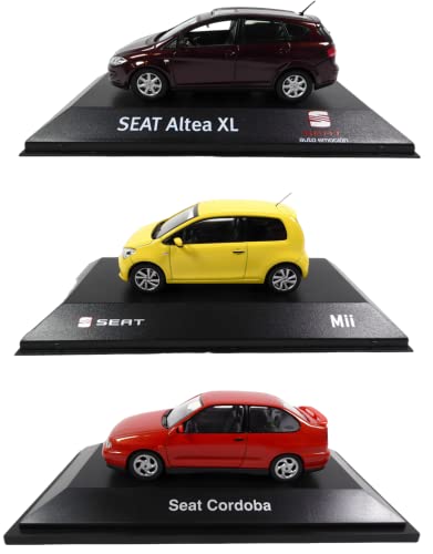 OPO 10 - Lot von 3 Autos 1/43 kompatibel mit SEAT Cordoba SX + MII + Altea XL / SE12+07+04 / SEL36 OPO 10 - Lot von 3 Autos 1/43 kompatibel mit SEAT Cordoba SX + MII + Altea XL / SE12+07+04 / SEL36 von OPO 10