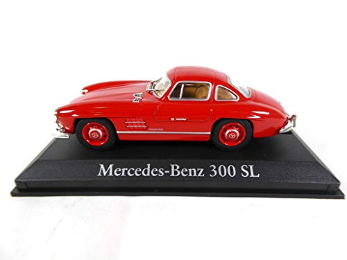 OPO 10 - Miniaturauto kompatibel mit Mercedes Benz 300 SL rot 1/43 (RBA23) von OPO 10