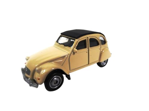 OPO 10 - Miniaturauto 3 Zoll (ca. 8 cm) Citroen 2CV beige - Welly 52311 von OPO 10
