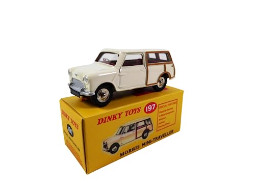 OPO 10 - Miniaturauto Atlas DeAgostini Dinky Toys Morris Mini-Reisender, Farbe Creme und Braun – 197 – DT004 OPO 10 - Miniaturauto Atlas DeAgostini Dinky Toys Morris Mini-Reisender, Farbe Creme und Braun – 197 – DT004 von OPO 10