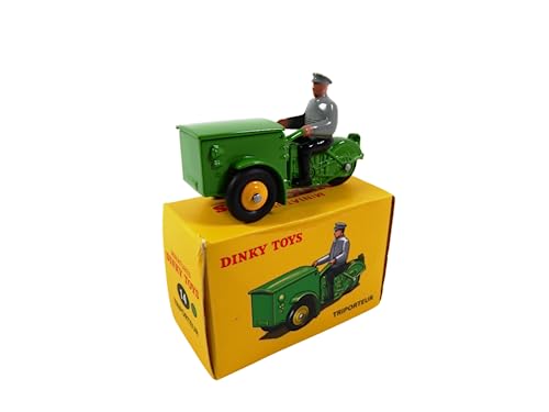 - Miniaturauto Atlas DeAgostini Dinky Toys Triporteur grün – 3-rädriger Lieferwagen – 14 – DT052 von OPO 10