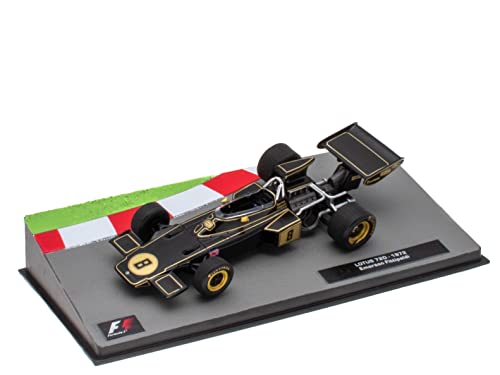 OPO 10 - Miniaturauto Formel 1 1/43 kompatibel mit Lotus 72D - Emerson Fittipaldi - 1972 - F1 FD005 von OPO 10