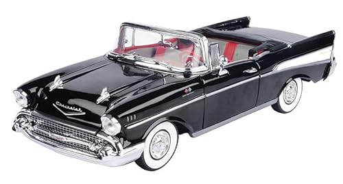 - Miniaturauto im Maßstab 1:18, kompatibel mit Chevy Bel Air 1957 James Bond Collection Dr.No – Motormax 79831 von OPO 10